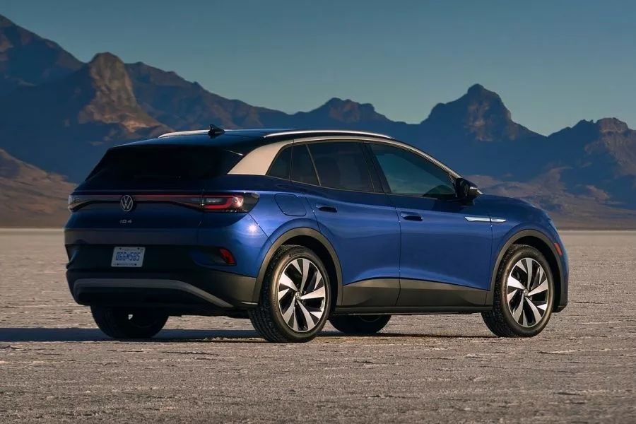 A picture of the rear of the ID.4