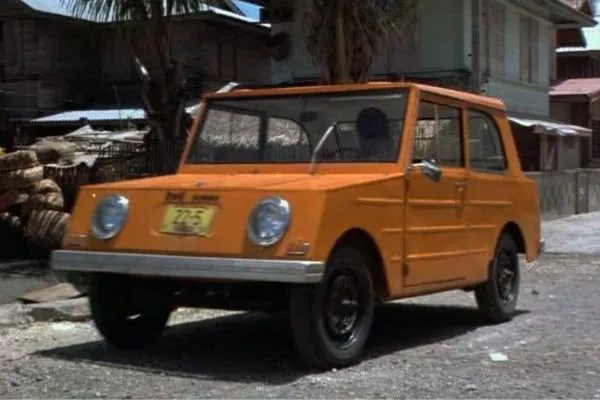 Here's the VW Sakbayan in the 1973 film VW Sakbayan in a movie