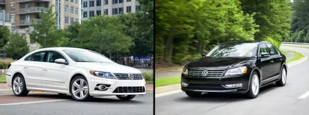 Volkswagen CC and Passat