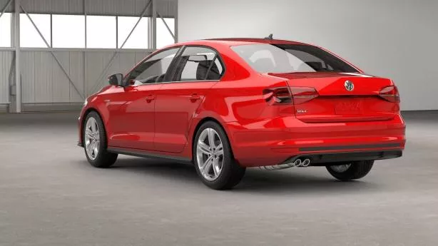 Rear side of the VW Jetta GLI 2018
