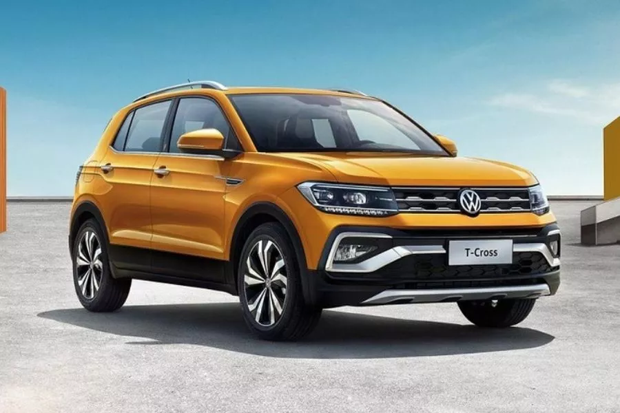 A picture of the 2021 Volkswagen T-Cross