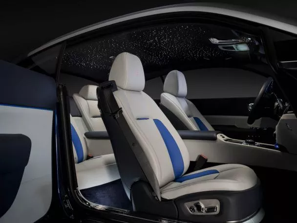 The Rolls-Royce  Wraith Busan Edition's interrior