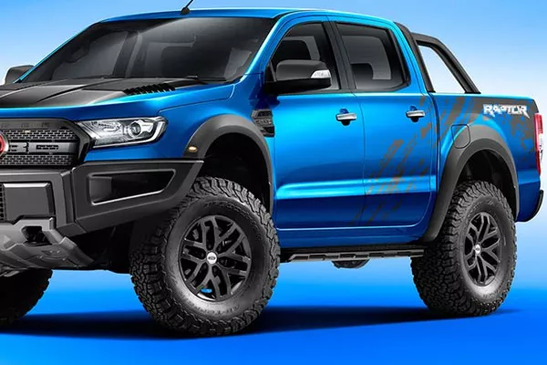 Ford Ranger Raptor Wheels angular front