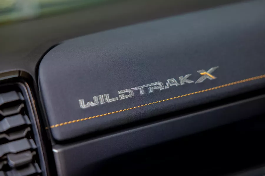 Wildtrak X dashboard