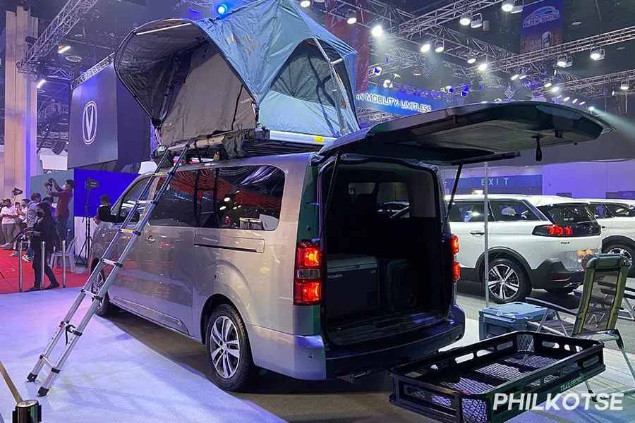 A well-designed van for families on the go Peugeot Traveller rear view
