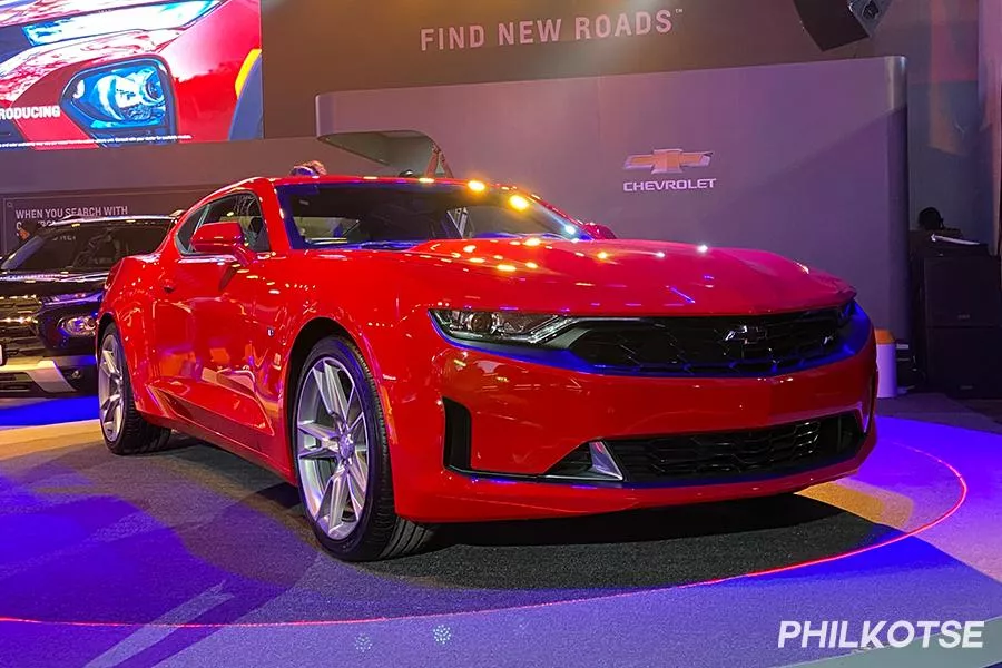 The Chevrolet Camaro RS Chevrolet Camaro front view