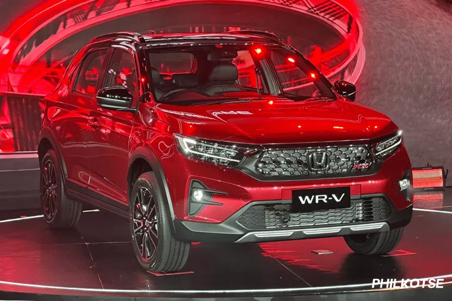 A picture of the Honda WR-V during its launch
