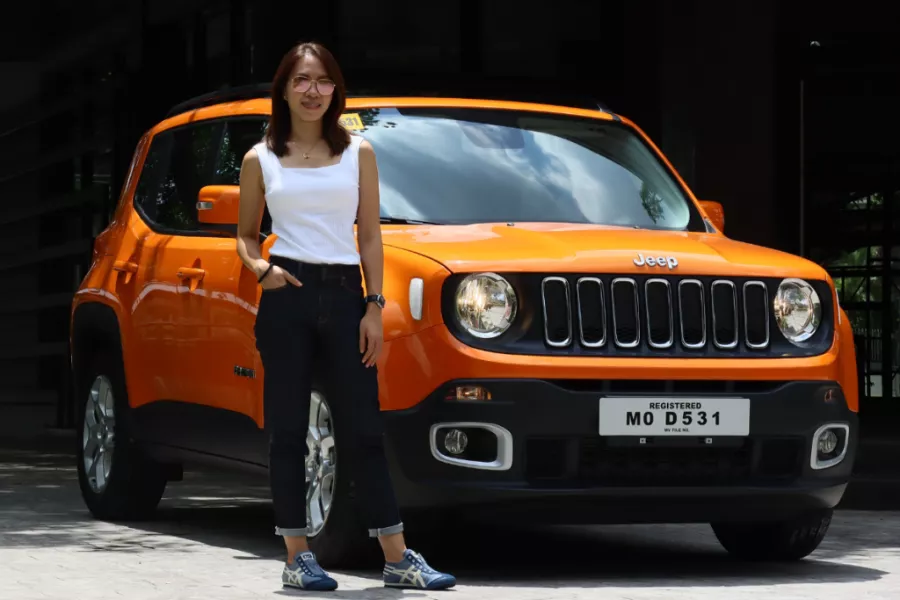 Jeep Renegade with Genevieve Tiu