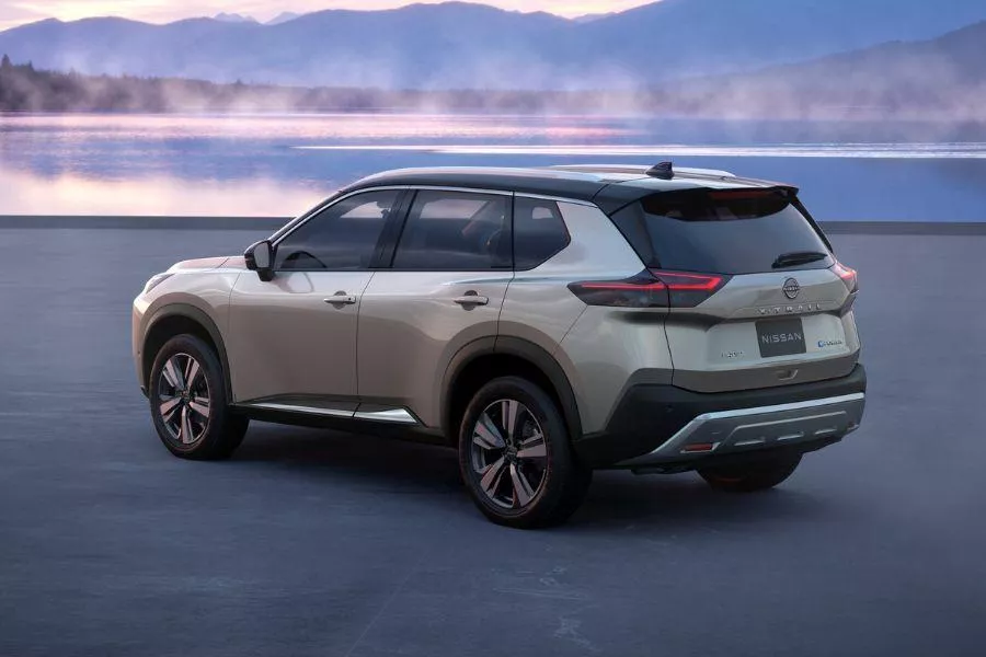 A picture of the rear of the 2023 Nissan X-Trail