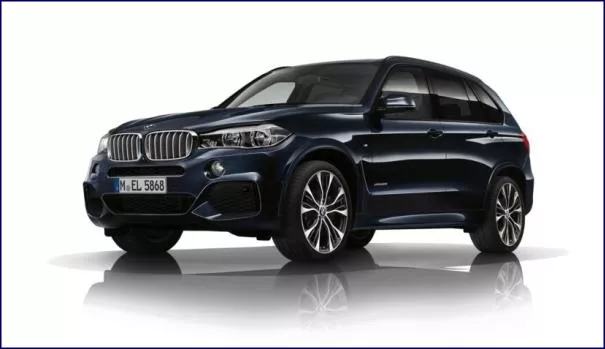 BMW X5 Special Edition angular front