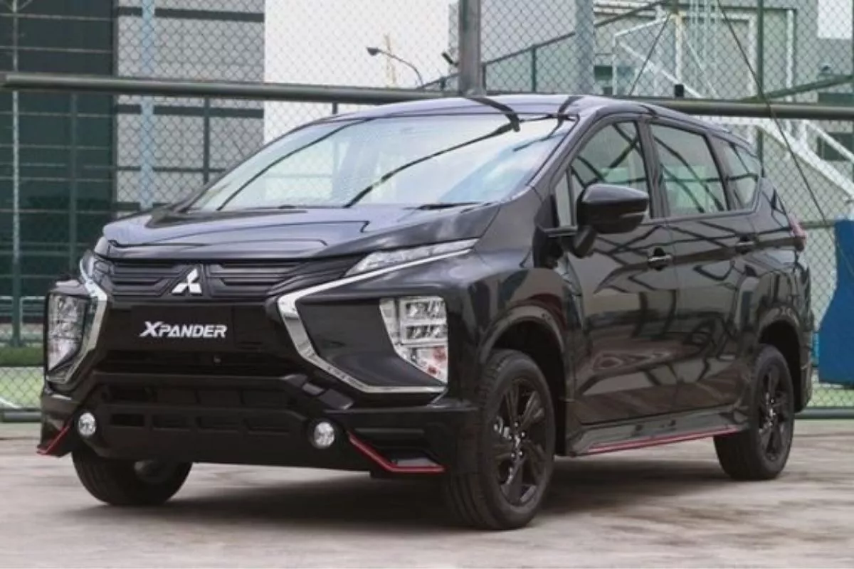 A picture of the Mitsubishi Xpander Black Edition