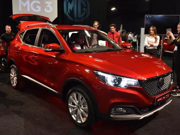 The MG XS introduces a bold new design language for MG. MG XS angular front