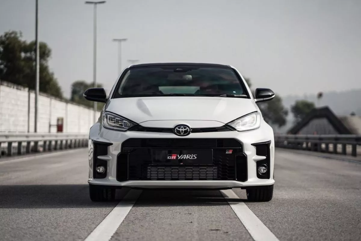 GR Yaris standing