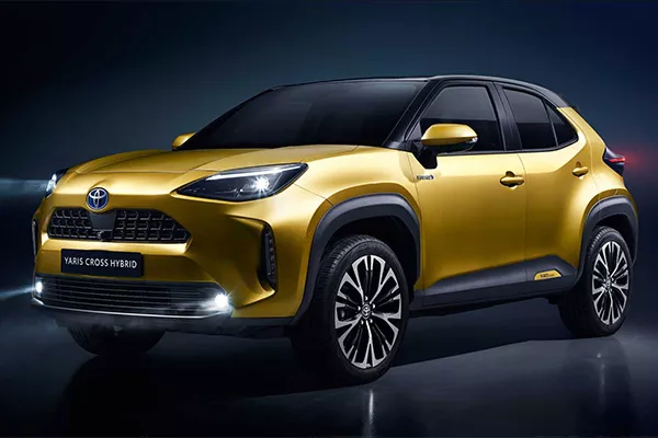 A picture of the all-new 2021 Toyota Yaris Cross