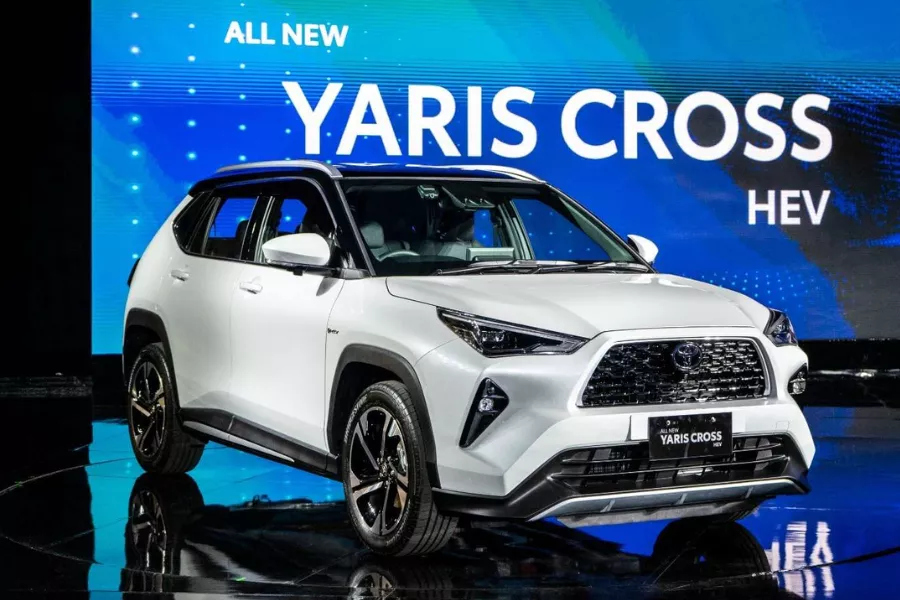 A picture of the Yaris Cross from Indonesia.