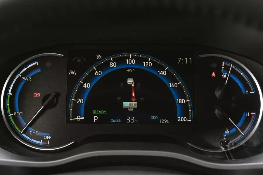 analog gauge clusters