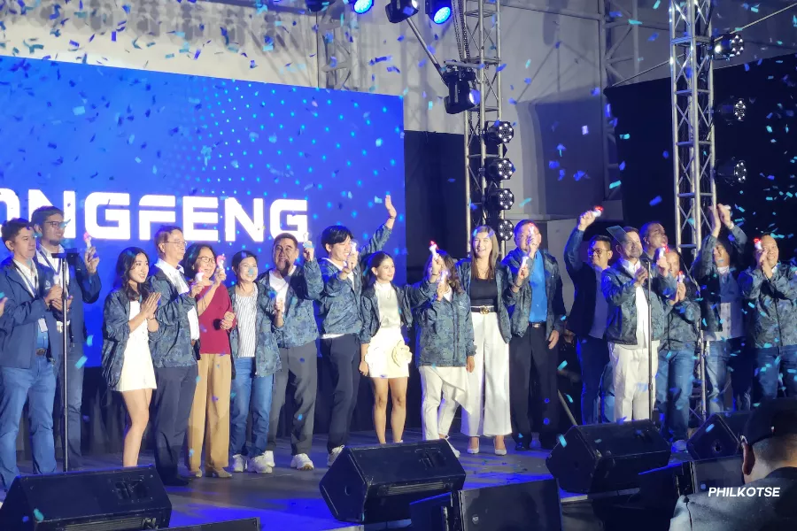 The officers and executives of the newly formed Team Dongfeng Philippines