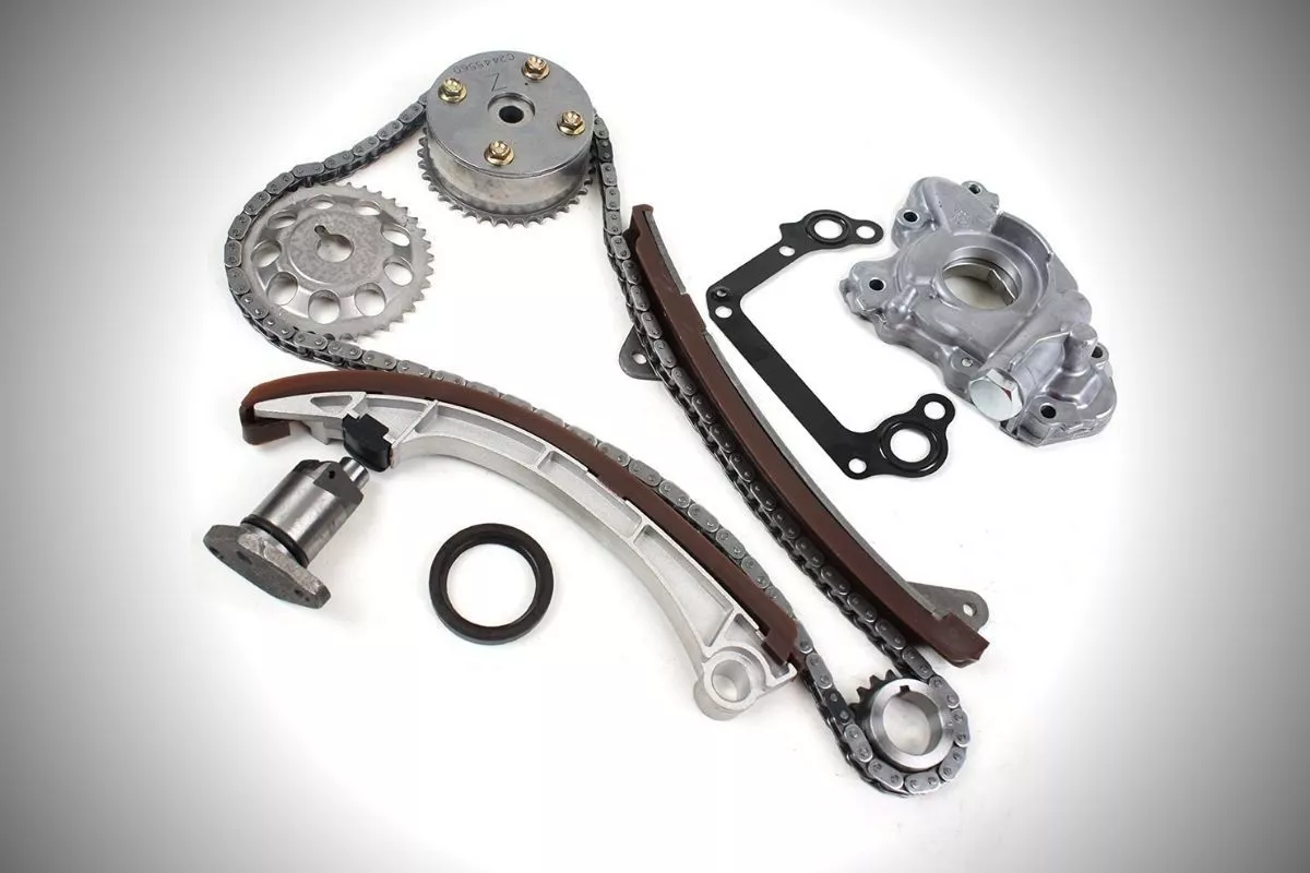 Timing chain for the 2000-2008 Toyota Celica A Picture of a timing chain