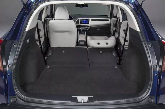 Cargo space of a car