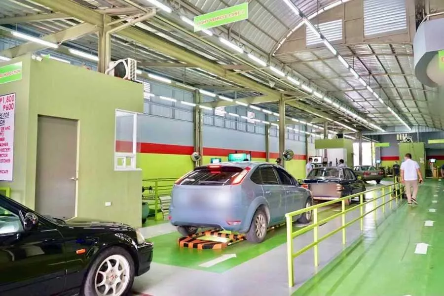 A picture of an motor vehicle inspection center