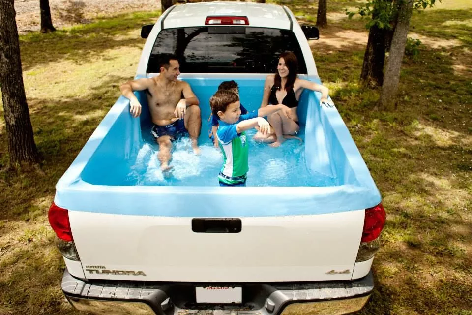 Swimming Pool Cargo Bed