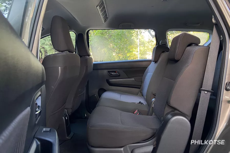 Ertiga Hybrid second row