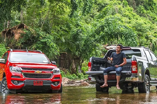 spring trip with car