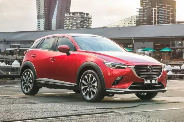 A picture of a 2020 Mazda CX-3