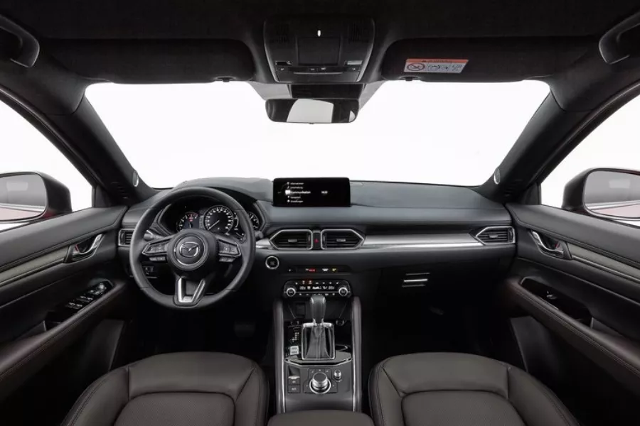 A picture of the interior of the CX-5
