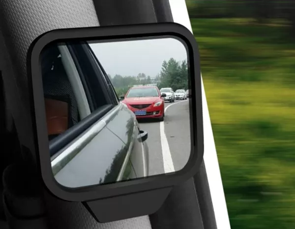square blind spot mirror