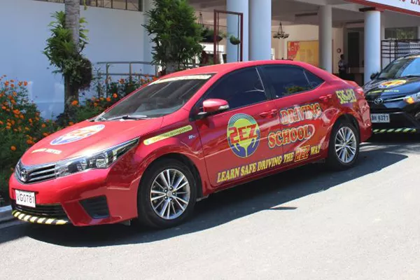 2EZ Driving School in Taguig: training vehicle