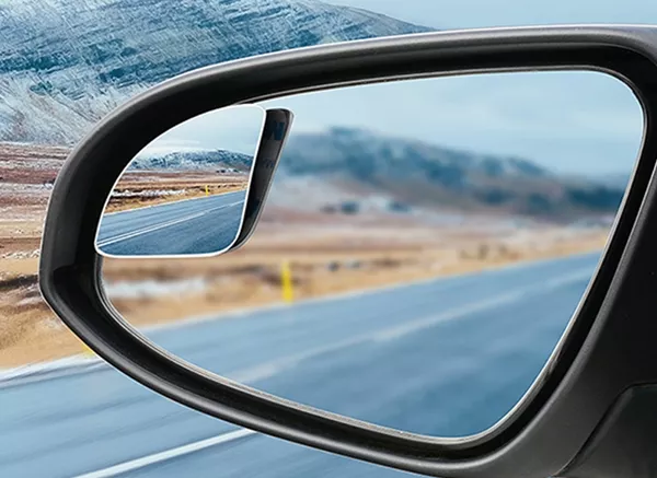 fan shape HD glass convex mirror