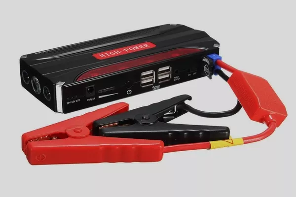 4USB Multi-Function Car Jump Starter Power Bank Battery
