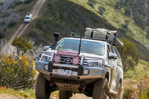 Would you stow your gear inside or outside the vehicle? Pickup