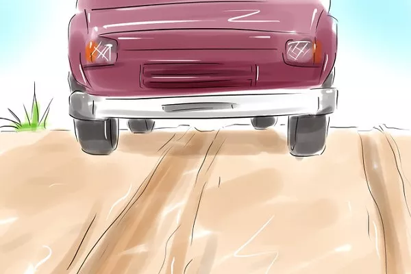 Replacing tires that have a better traction on the road car on the road