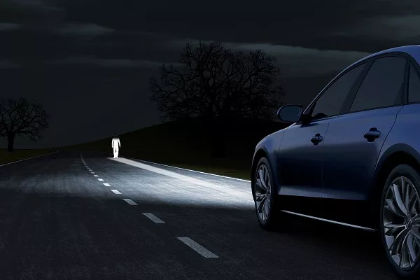 car safety features: Adaptive headlights