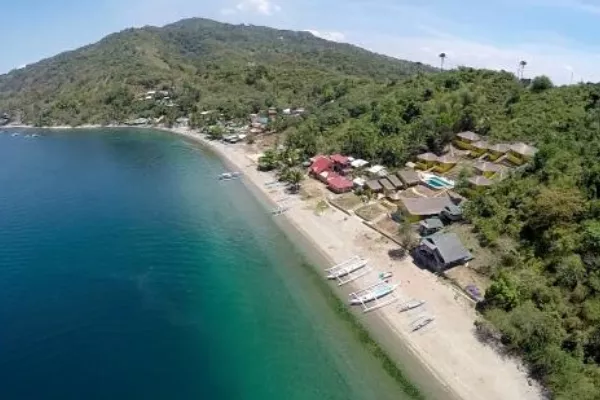 Aerial view of Anilao Beach | via TripAdvisor Aerial view of Anilao Beach