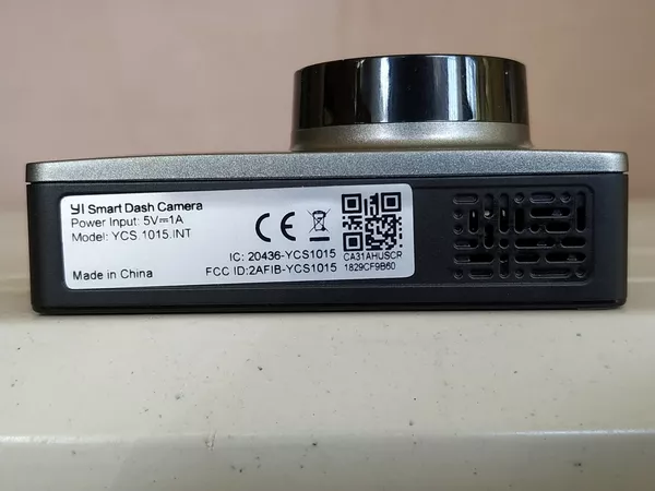 yi smart dash cam exterior