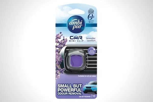 Ambi Pur Car Vent Clip Lavender Comfort 2 mL Value Pack