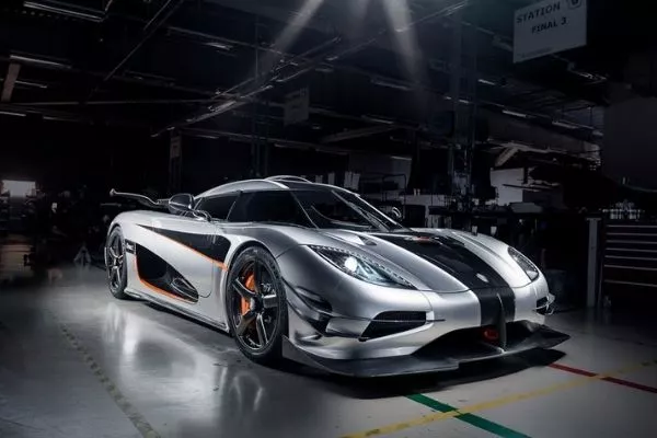 A picture of the Koenigsegg One:1