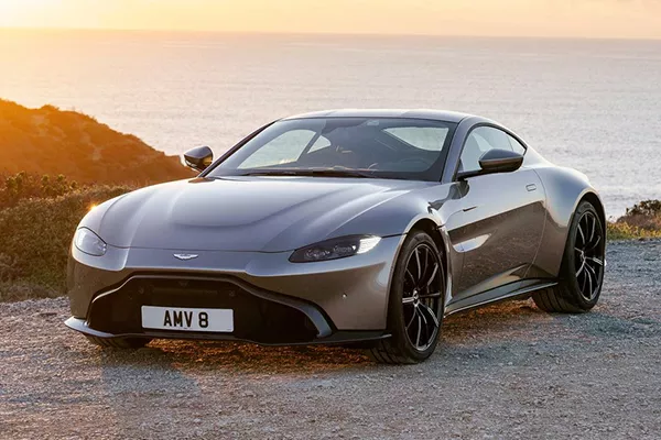 A picture of the Aston Martin Vantage.