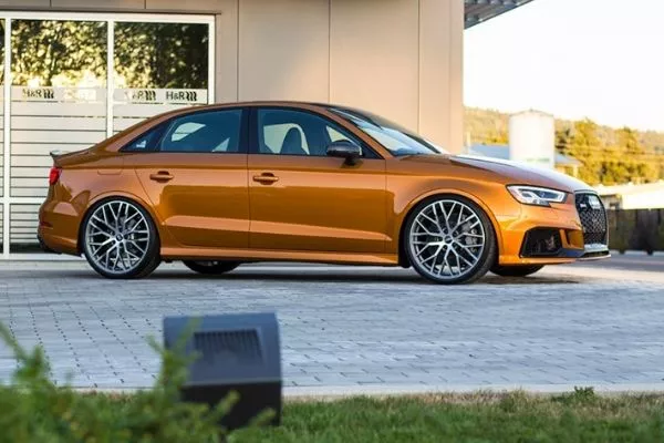 AUDI RS3 with sport springs