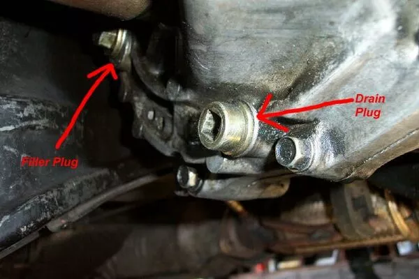 Drain plug of the transmission