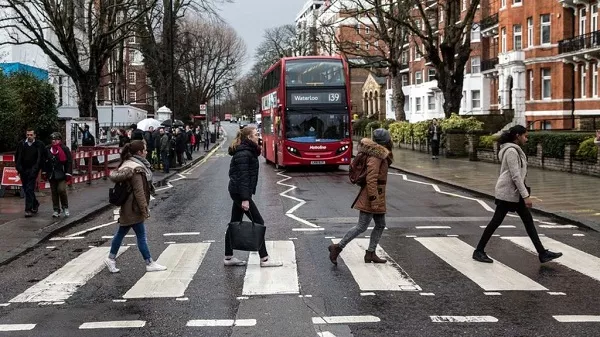 Pedestrian lane