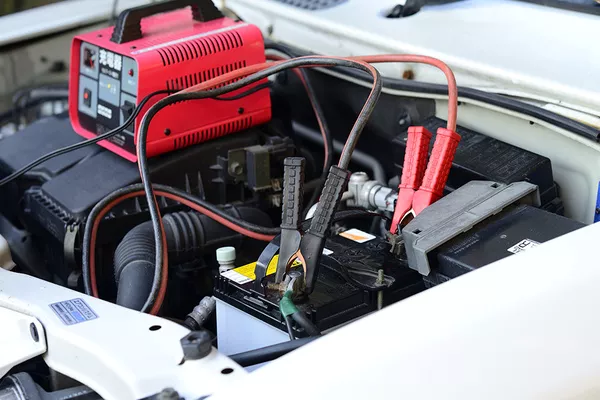 Charging a car battery