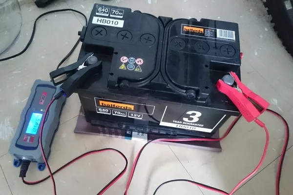 Charging car battery