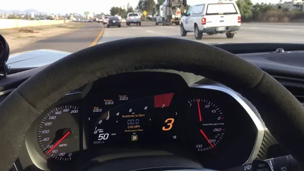 blipping the throttle