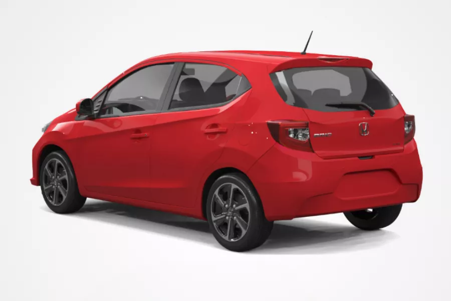 Brio V from the rear