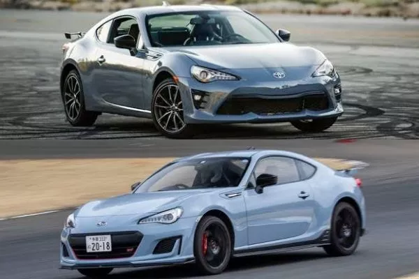 Toyota 86 and the Subaru BRZ