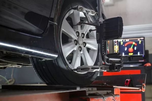 Tire, alignment and brake check